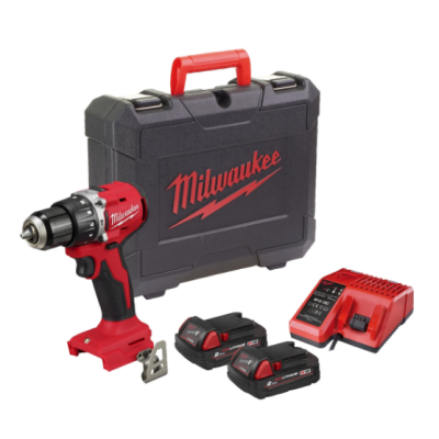 Milwaukee M18 BLPDRC-202C Berbequim com percussão compacto sem escovas M18™