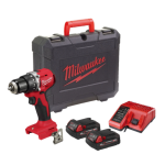 Milwaukee M18 BLPDRC-202C Berbequim com percussão compacto sem escovas M18™