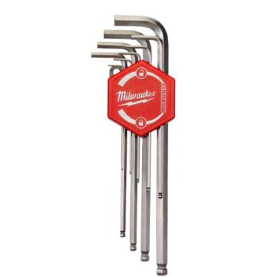 Milwaukee Conjunto de 9 chaves hexagonais