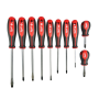 Milwaukee 10 Chaves de fendas trilobulares