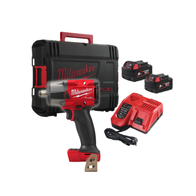 Milwaukee M18 FMTIW2F12-502X Chave de impacto DE PAR MEDIO M18 FUEL™ DE ½″ CON ANILLO DE FRICCIÓN