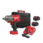 Milwaukee M18 ONEFHIWF34-502X CHAVE DE IMPACTO DE ALTO PAR M18 FUEL ™ ONE-KEY ™ DE ¾ ″ CON ANILLO