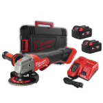 Milwaukee M18 ONEFSAG125XPDB-502X Rebarbadora M18 FUEL™ ONE-KEY™ DE 125MM COM FRENO E INTERRUPTOR DE PALETA