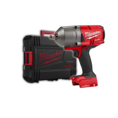 Milwaukee M18 ONEFHIWF12-0X Chave de impacto de alto torque M18 FUEL ™ ONE-KEY ™ DE ½ ″ CON ANILLO