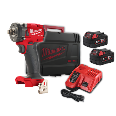 ≫ Milwaukee M18 FIW2F12-502X | Lança de impacto M18 FUEL 1/2