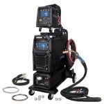 SPARTUS® Easymig 500 Máquina de fio MIG/MAG com pulso e duplo pulso e refrigeração líquida 500A