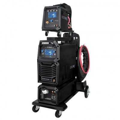 SPARTUS® Easymig 500 Máquina de fio MIG/MAG com pulso e duplo pulso e refrigeração líquida 500A