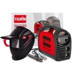 Telwin FORCE 145 230V + Acessórios + Máscara de Solda Máquina de soldar com elétrodo revestido Made in Italy