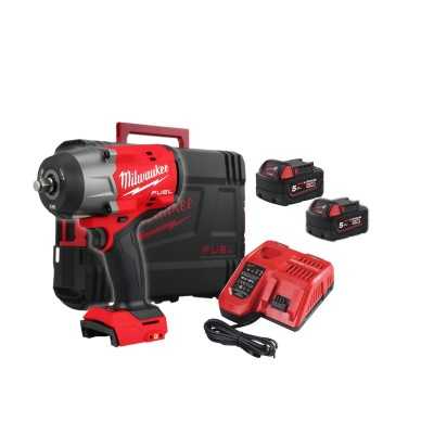 Milwaukee M18 FHIW2F12-502X Chave de impacto de alto torque M18 FUEL™ ½″ com anel