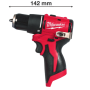 Milwaukee M12 BLPDRC-0 Berbequim com percussão compacto sem escovas M12™