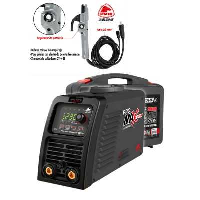 Stayer INVERTER MMA PRO MAX Advanced 230 HFK - Maquina eletrodo alta frecuencia e TIG