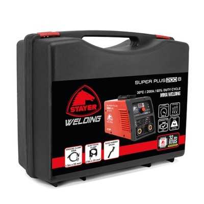 Stayer SUPER PLUS 200 B GE K - Maquina eletrodo
