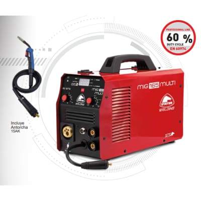 Stayer MIG 165 MULTI Máquina fio multiprocesso