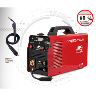 Stayer MIG 165 MULTI Máquina hilo multiproceso