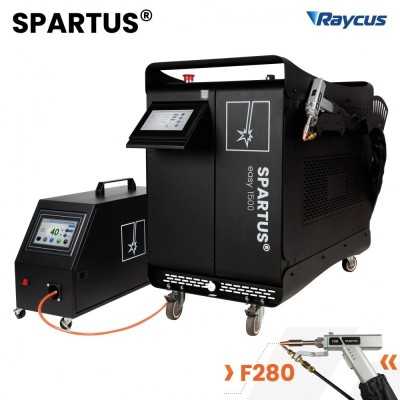 SPARTUS® Máquina de soldadura a laser de 1500 W com arrefecimento líquido da tocha