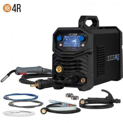 SPARTUS® EasyMIG 219DP Máquina de Solda Pulsada Inversora Multiprocesso MIG/MAG, FLUX, TIG DC e MMA