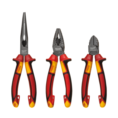 Milwaukee Kit de 3 alicates VDE