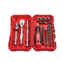 ≫ Conjunto de catraca 1/4 Milwaukee + soquetes ao melhor preço