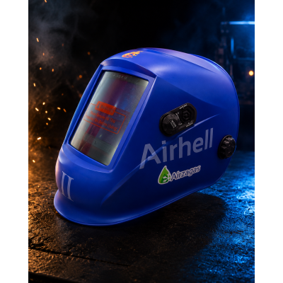 Airhell Vision S5 II Careta de soldadura electrónica con TRUE COLOR 5 sensores 98x87mm y regulación