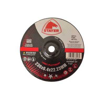 Stayer Disco de desbaste PREMIUM 230x6.4x22.2