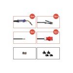 Spartus XPro MIG 310 300A 400V – Máquina de Soldar MIG MAG Sinérgica Profissional