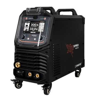 Spartus XPro MIG 310 300A 400V – Máquina de Soldar MIG MAG Sinérgica Profissional
