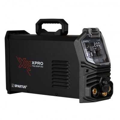 SPARTUS XPro TIG 200P DC Máquina soldadura TIG DC e MMA