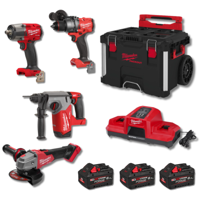 Milwaukee M18FPP4HF-803P Powerpack M18