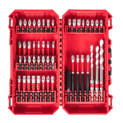 Milwaukee Estojo SHOCKWAVE™ Impact Duty™ de 48 peças