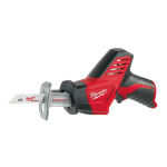 Milwaukee M12 C12HZ-0 - Serra de sabre de uma mão M12