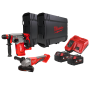 Milwaukee M18 BLPP2G-502X Powerpack M18™ Rebarbadora e Martelo Combinado