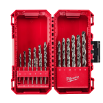 Milwaukee Estojo 19 Brocas para Metal THUNDERWEB HSS-G - DIN 338