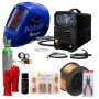 Kit completo de soldadura MIG/MAG com gás para aço carbono Spartus Easymig 225