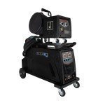 SPARTUS EasyMIG 420H Máquina de Soldar MIG/MAG Industrial 420A 400V com Alimentador Separado