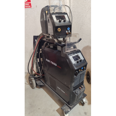 Euromig 500 Dual Pulse MIURA Máquina de Solda Pulsada Inversora Multiprocesso MIG/MAG, FLUX, TIG DC e MMA – Outlet ex-aluguer