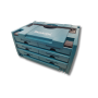 Makita MAKPAC P-84333 Organizador de 6 Gavetas – Outlet Danos Estéticos