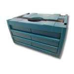Makita MAKPAC P-84333 Organizador de 6 Gavetas – Outlet Danos Estéticos