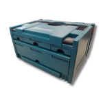 Makita MAKPAC P-84311 Organizador de 4 Gavetas em 3 Níveis – Outlet Danos Estéticos