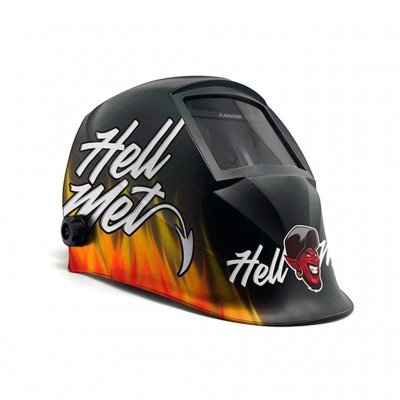 Hellmet Devil Solter Careta de soldadura electrónica con TRUE COLOR